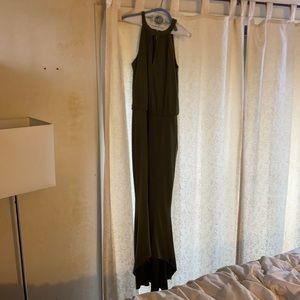 Boston Proper| Green Jumpsuit